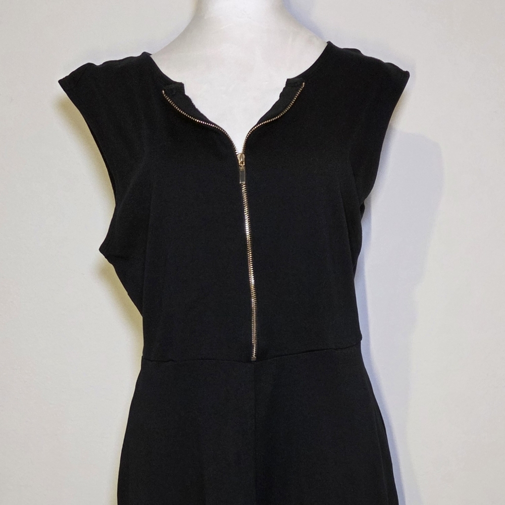 ⭐️⭐️ Elegant Black Sleeveless Dress - Picture 4 of 7